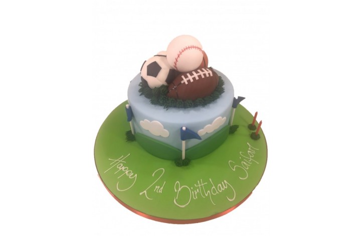 Sports Balls Cake